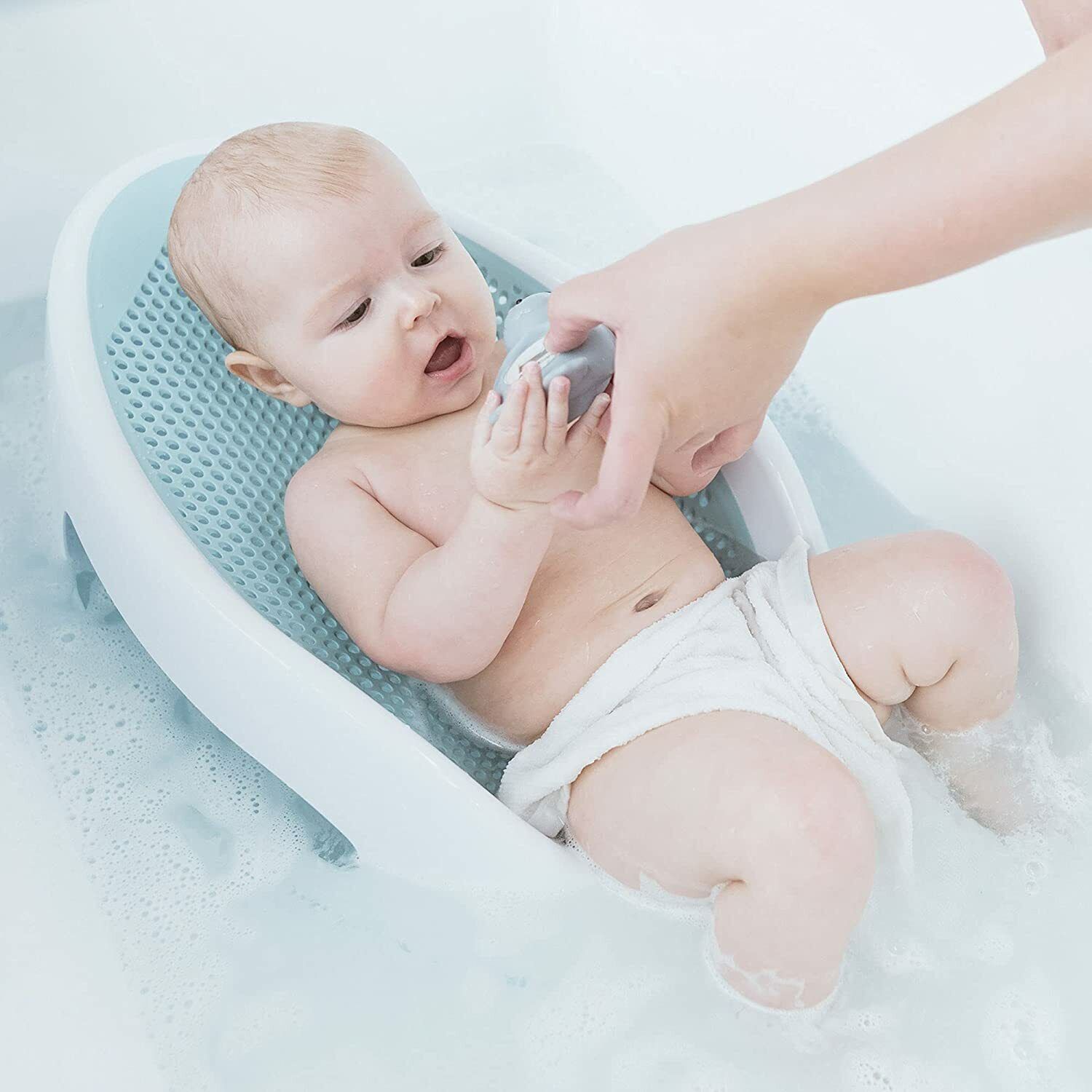 Baby bath support fashion