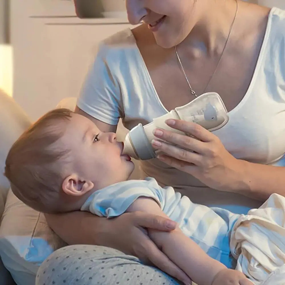 Smart Baby Bottle with USB Bottle Warmer for Instant Baby Milk Portable USB Insulation Baby Bottle Warmer Constant Temperature Control Warmer PPSU Glass TheToddly