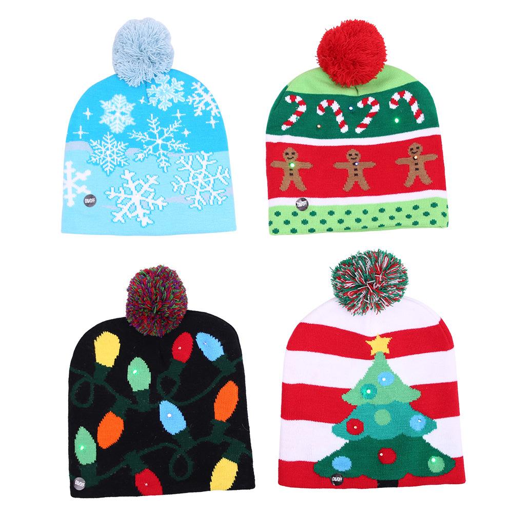 LED Beanie Light up Hats for Kids Boys and Girls