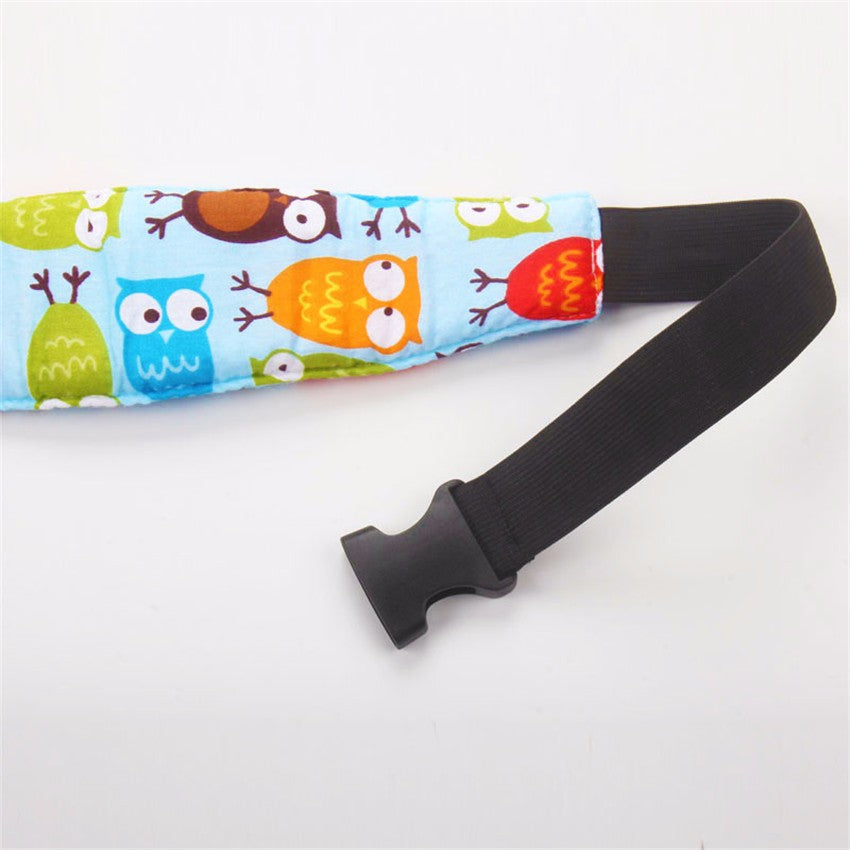 Kids Head Support Band Car Seat Pram Head Fixing Fastening Belts for Children's Neck Relief Stroller Accessories Baby Car Seat Safety