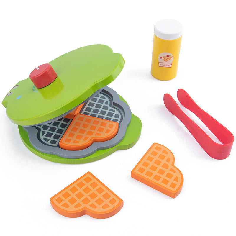 Wooden Kitchen Vegetable Cutting Set for Kids – TheToddly