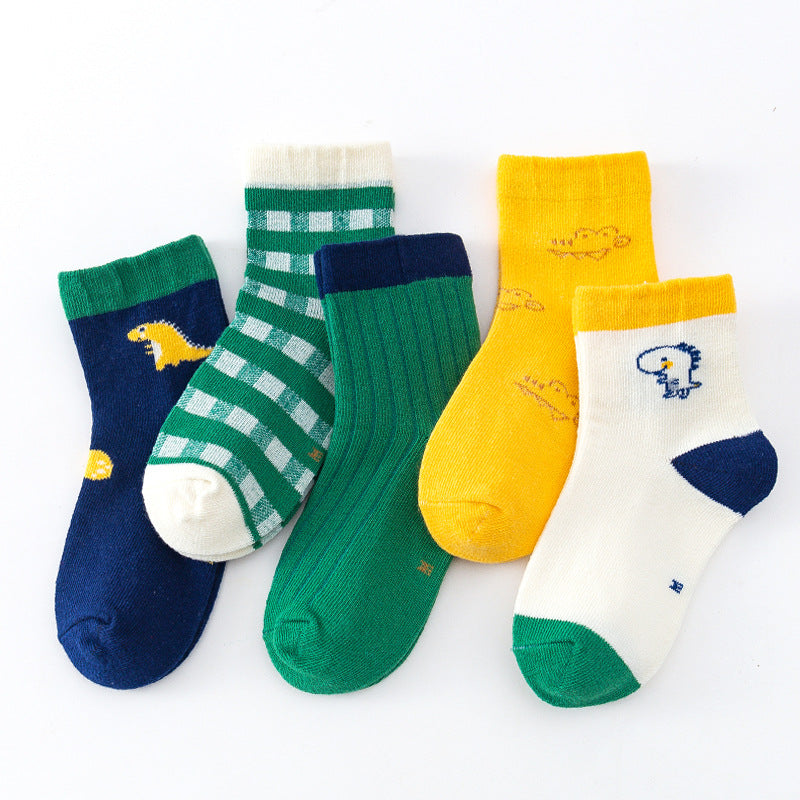TUTU Kids Cotton Socks 5-Pack
