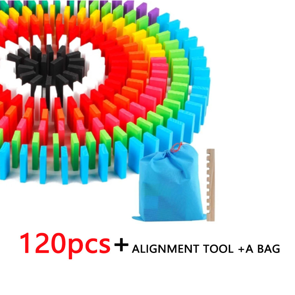 Kreative Dominosteine aus Holz