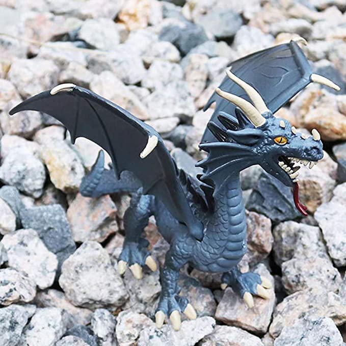 Blue Dragon Figurine Jurassic World Toys for Kids