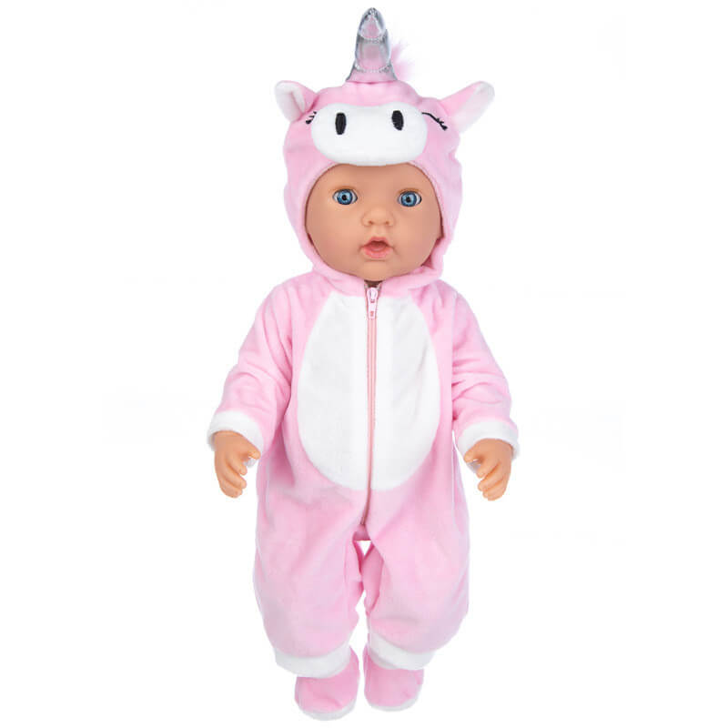 Baby Doll Olle Play House Doll for Kids Big Size Doll Soft Cuddly Doll Unicorn Costume TheToddly