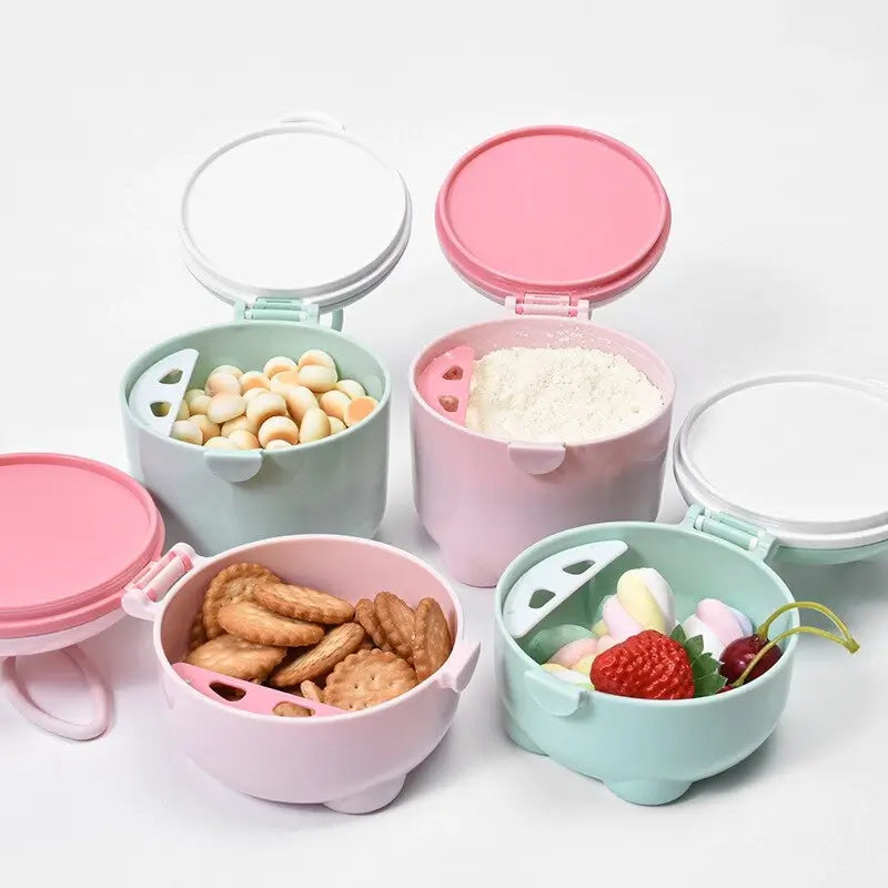 3-Layer Formula Milk Box Baby Snacks Storage Container – TheToddly