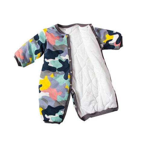 Warm Comfy Baby Hooded Jumpsuits for Boys | Baby Outfits