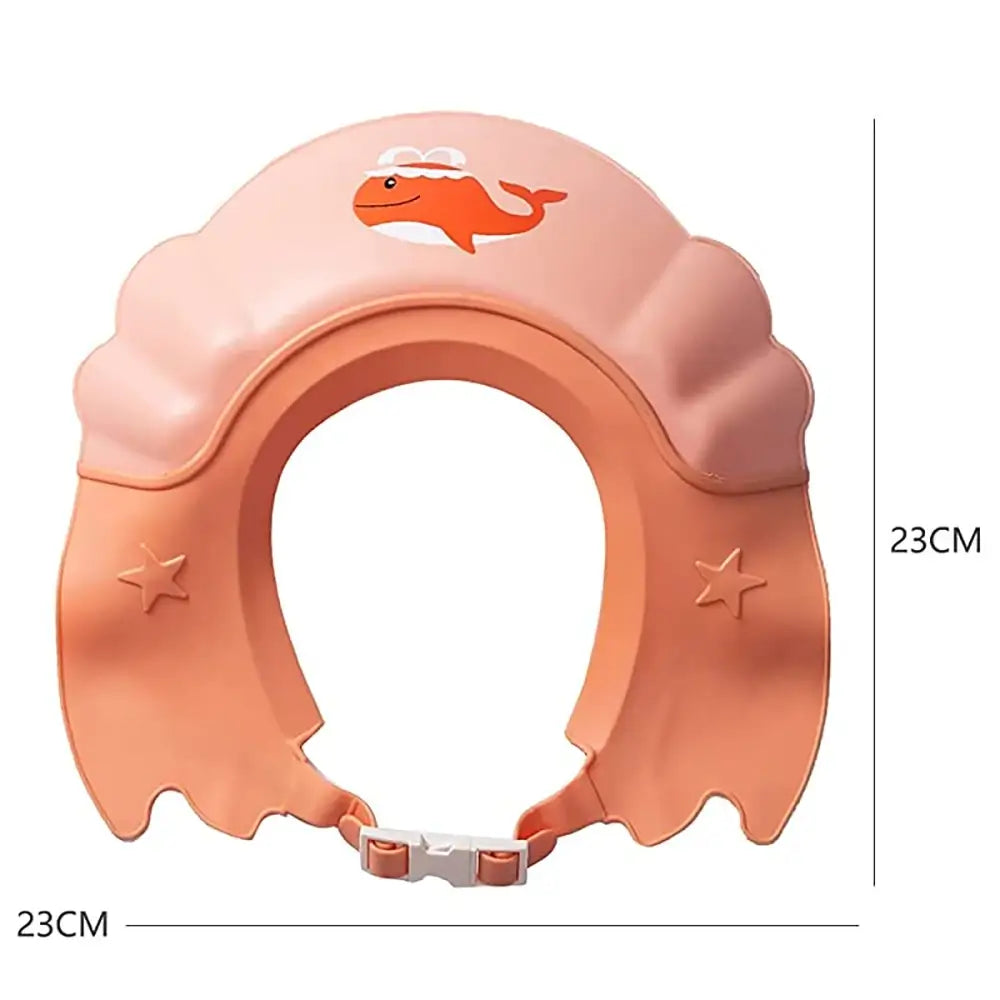 Keiko Baby Bath Cap Kids Shower Cap for Hair Washing Blue Pink Kids Ear Eyes Protection Duschmossa for Baby Duschkappe Duschkop TheToddly.com