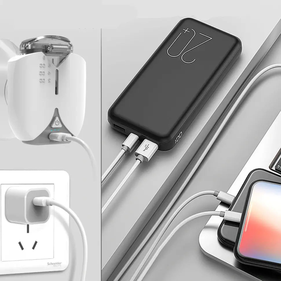 Portable Dual Mode Hands-free Nebulizer For Kids Adults USB Nebulizer Atomization Medicine Cold Chest Congestion Thetoddly