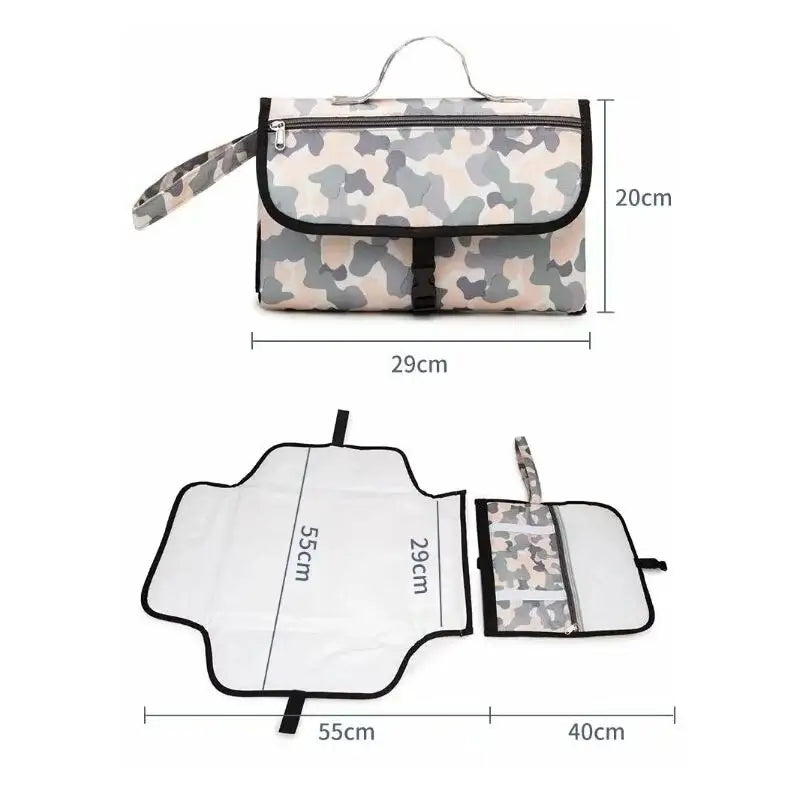 Size Dimensions of Foldable Baby Diaper Changing Mat TheToddly