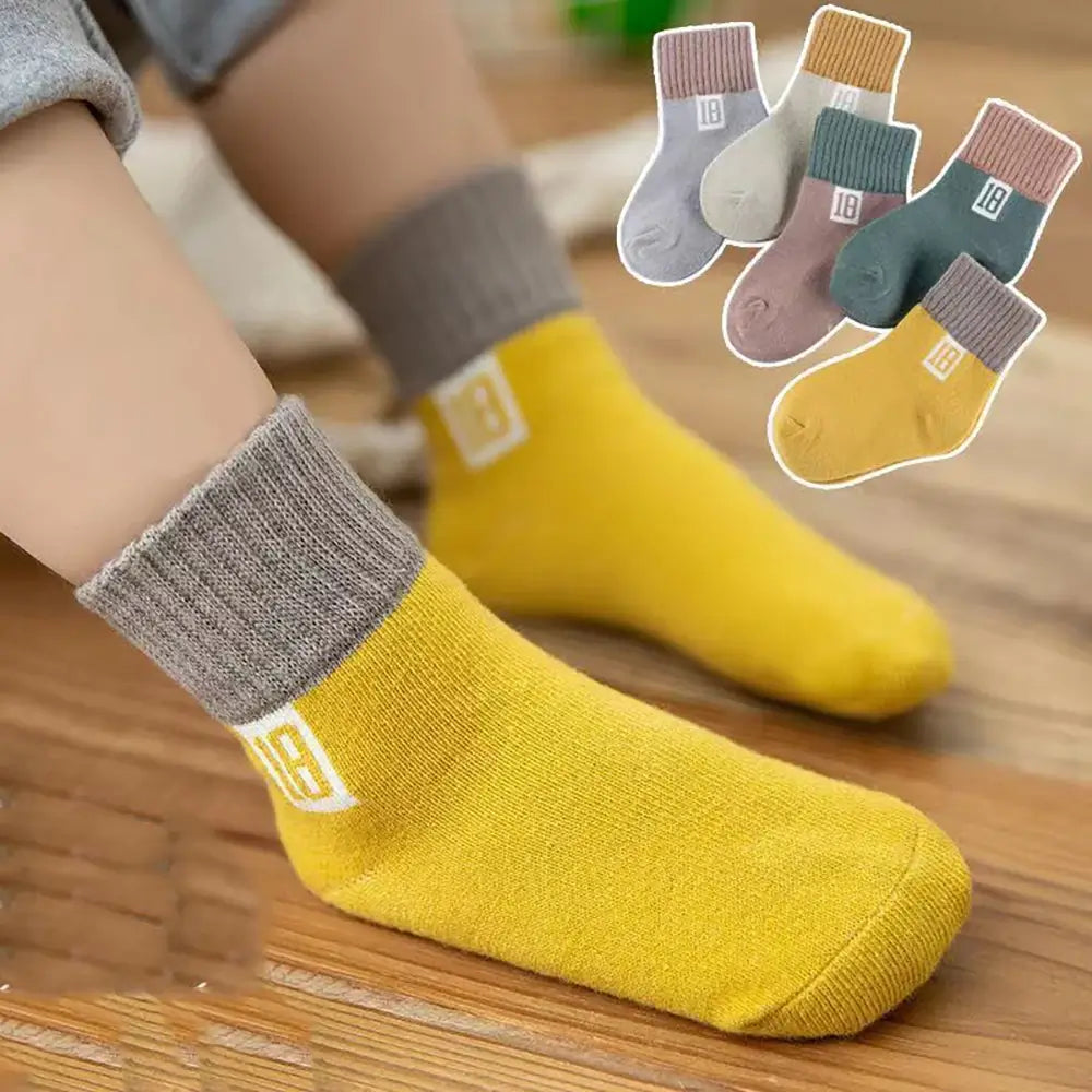 Sparky 5-Pack Baby Girl Socks