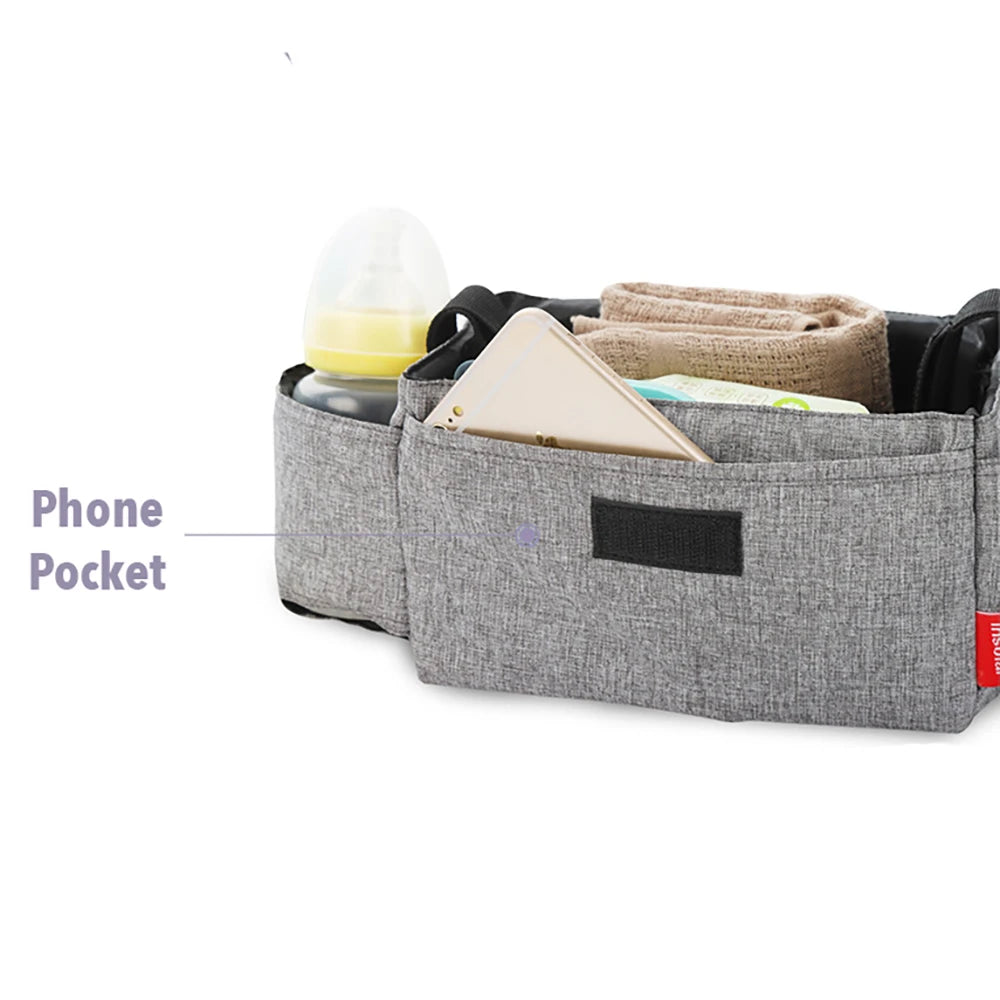 Ergonomic Stroller Organizer Bag