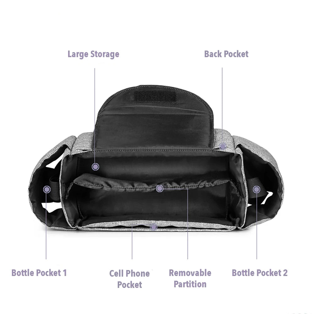 Ergonomic Stroller Organizer Bag
