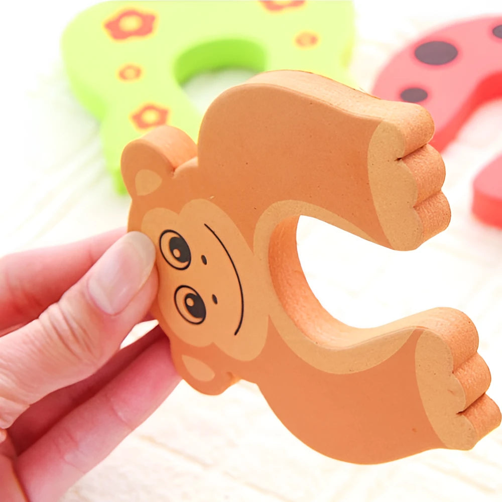 Anti-Pinch Door Stopper Clamp