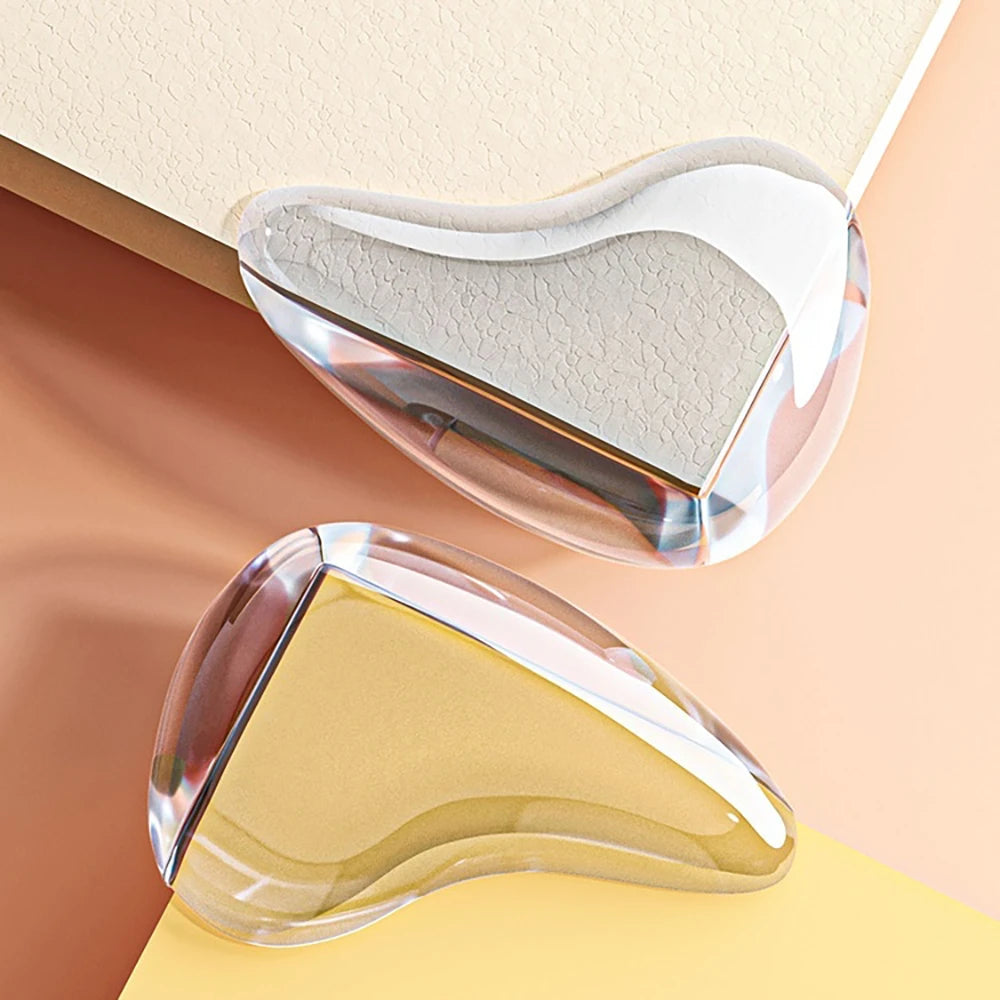 Anti-Bump Furniture Corner Guards Baby Safety Corner Guard Drop Shape  Transparent Silicone Edge Protector