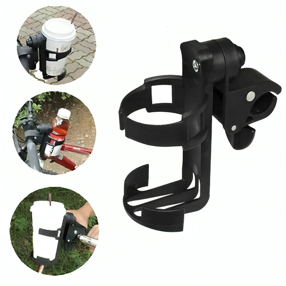 Universal Water Bottle Cage - Quick Bike & Stroller Mount