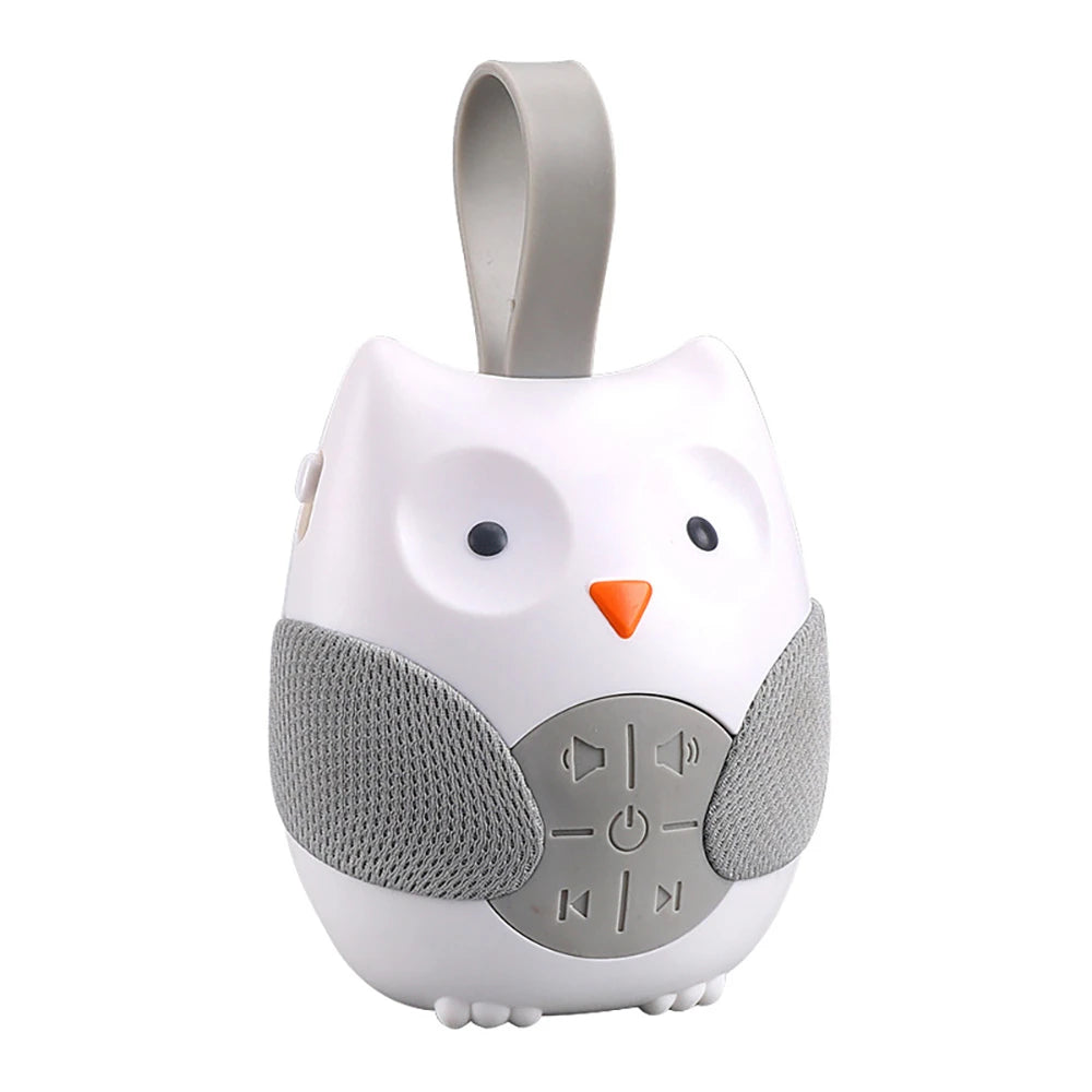 Baby Comfort Owl Music Box - Portable Baby Soother Calming Toy Nature White Noise Soothing Sounds