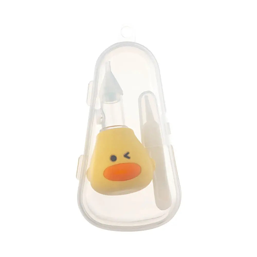 Duckling Manual Nasal Aspirator for Babies Soft Baby Snot Remover Safe Nasal Aspirator for Babies Booger Sucker Nässug Nasensauger Neuszuiger Aspirateur Nasal TheToddly