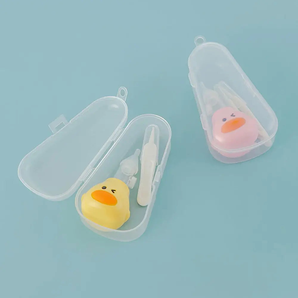 Duckling Manual Nasal Aspirator for Babies Soft Baby Snot Remover Safe Nasal Aspirator for Babies Booger Sucker Spädbarn Nässug Nasensauger Neuszuiger Aspirateur Nasal TheToddly