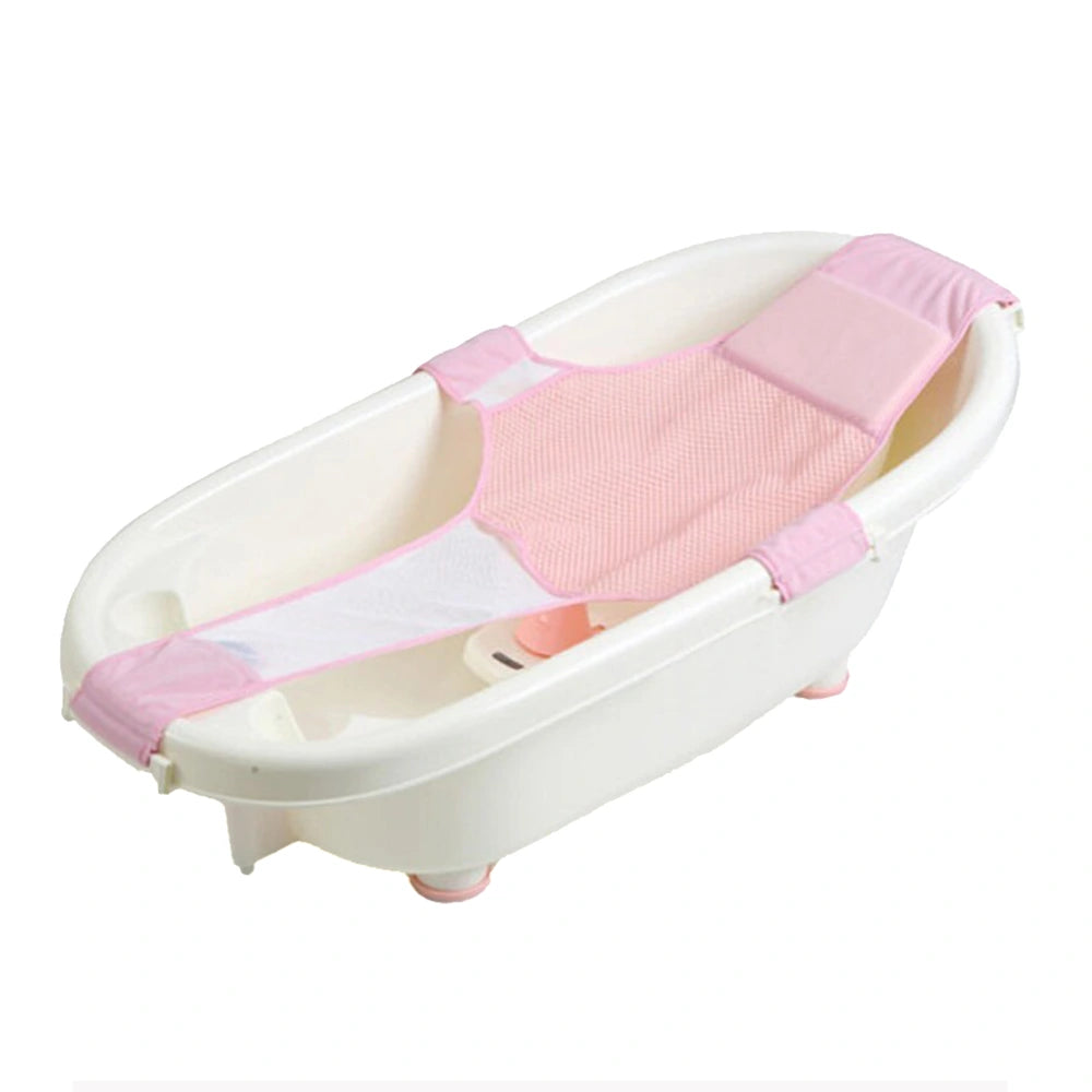 Hammock Cross Bath Net Pink Newborns Bathtub Support TheToddly