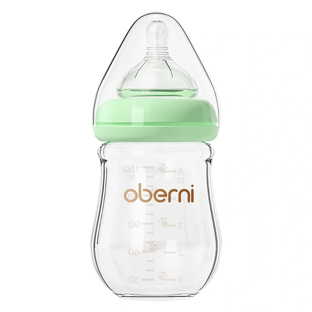 Oberni® Wide Neck Glass Bottle 150ML  BPA-Free Bottle