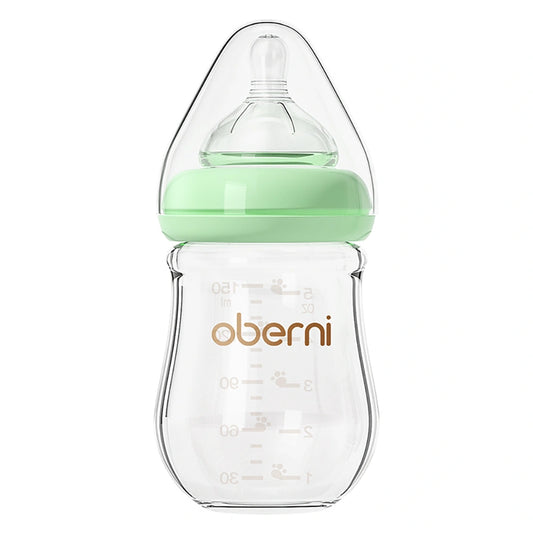 Oberni® Wide Neck Glass Bottle 150ML  BPA-Free Bottle