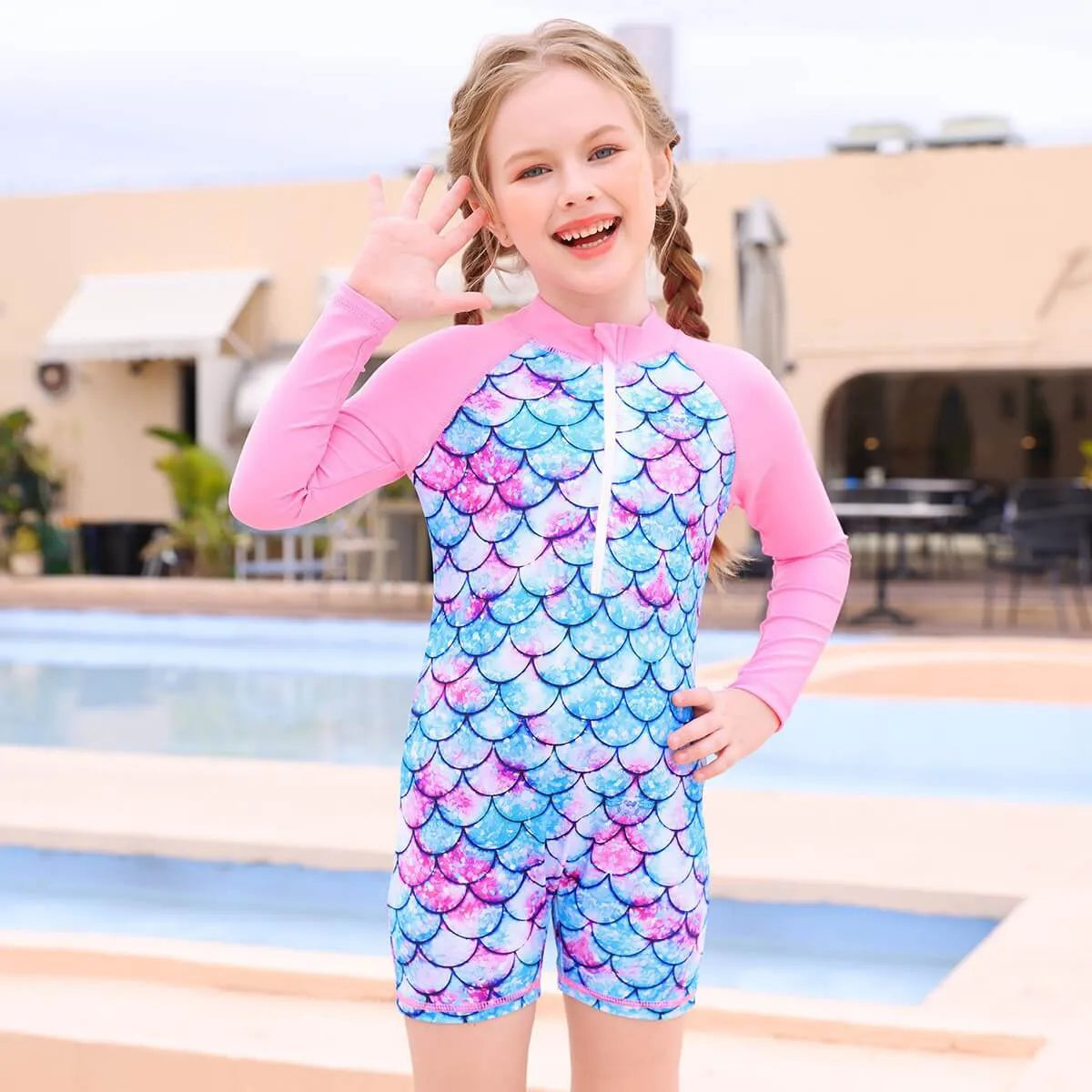 Dreamy Mermaid Girls Swimsuit