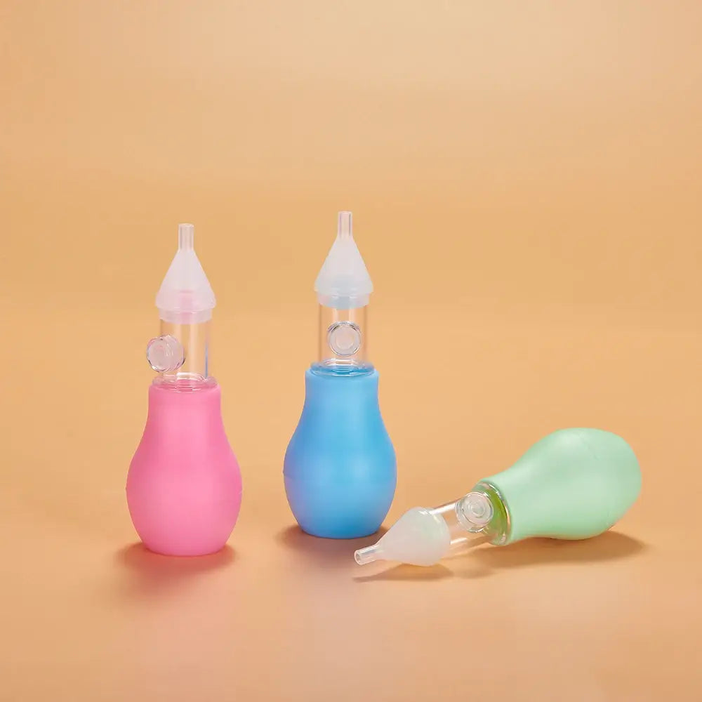 Pump Suction Nasal Aspirator Gentle Snot Cleaner for Babies Snot Remover Baby Nasal Aspirator for Newborns Nassug Nasensauger Neuszuiger Aspirateur Nasal TheToddly