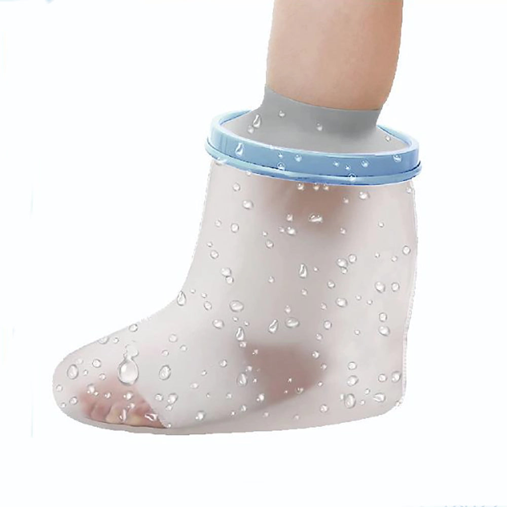 SumStar Reusable Cast Cover for Foot Waterproof Dressing Cover Waterproof Cast Cover Kids Adults Reusable Dressing Cover Bath Bandage Cover Gipsverband Abdeckung TheToddly