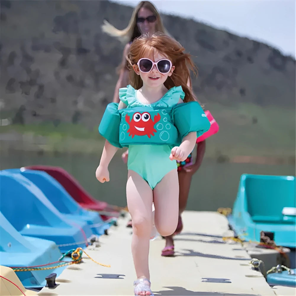 SwimWay Puddle Jumper Float Toddler Swim Vest for Kids Arm Floaties for 2 to 6 Years Old Life Jacket for Kids TheToddly