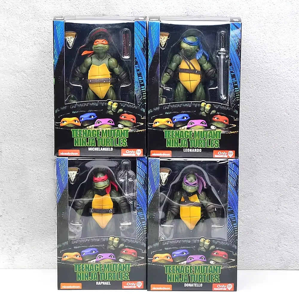 TMNT 7" Ninja Turtle Action Figure Movable Model Kids Toys TheToddly