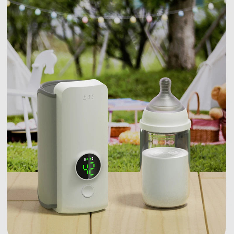 WUKE Portable Bottle Warmer Constant Heat Baby Milk Cover TheToddly.com