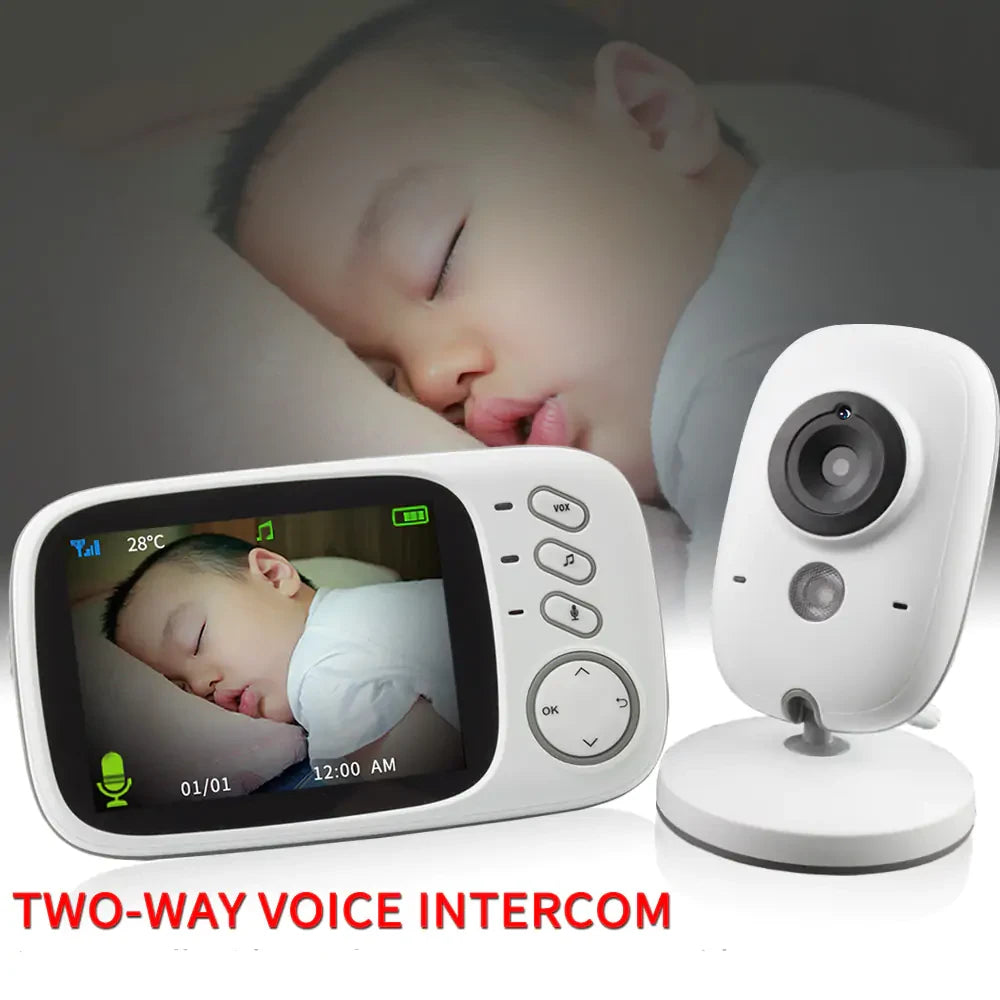 baby monitor with two-way talk intercom function thetoddly