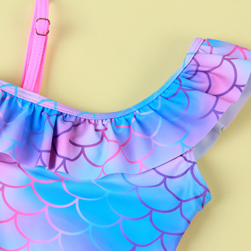 Mermaid Ruffled Swim Bikini