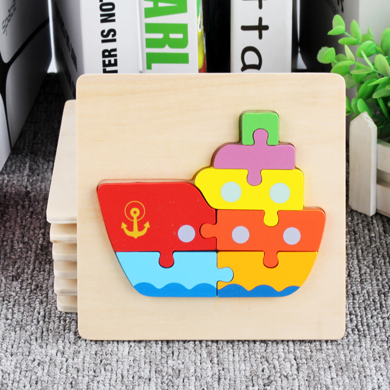 Mini 3D Block Puzzles for Toddlers Educational Toys for Kids