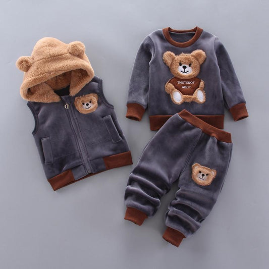 Ensemble sweat et pantalon en molleton Teddy