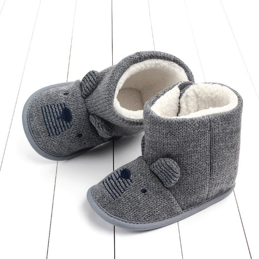 Zachte baby katoenen schoenen Winter warme laarzen voor peuters