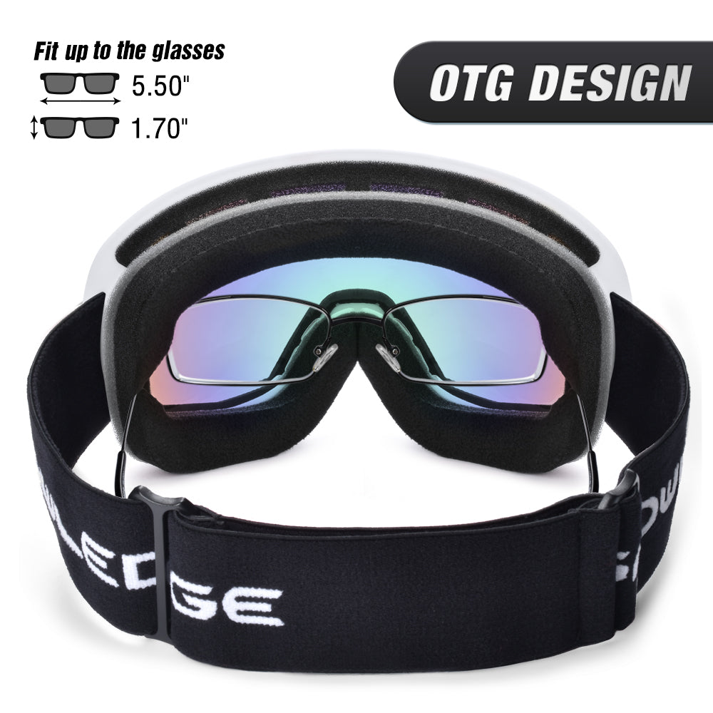 snowledge goggles Snowledge Double-Layer Anti-Fog Ski Goggles – TheToddly