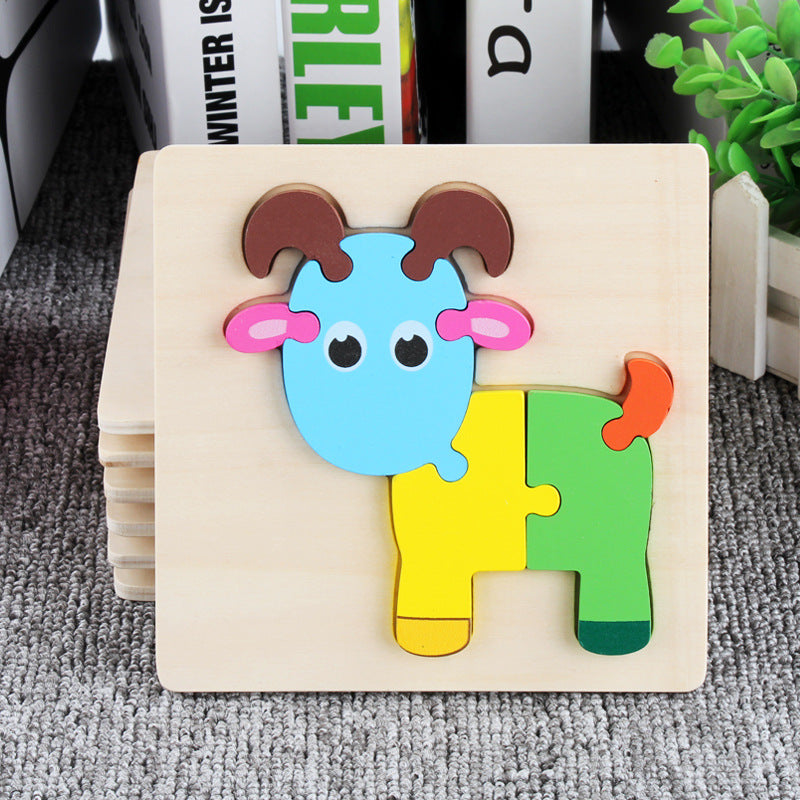 Mini 3D Block Puzzles for Toddlers Educational Toys for Kids