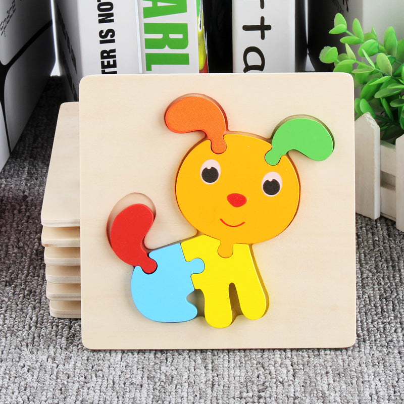 Mini 3D Block Puzzles for Toddlers Educational Toys for Kids