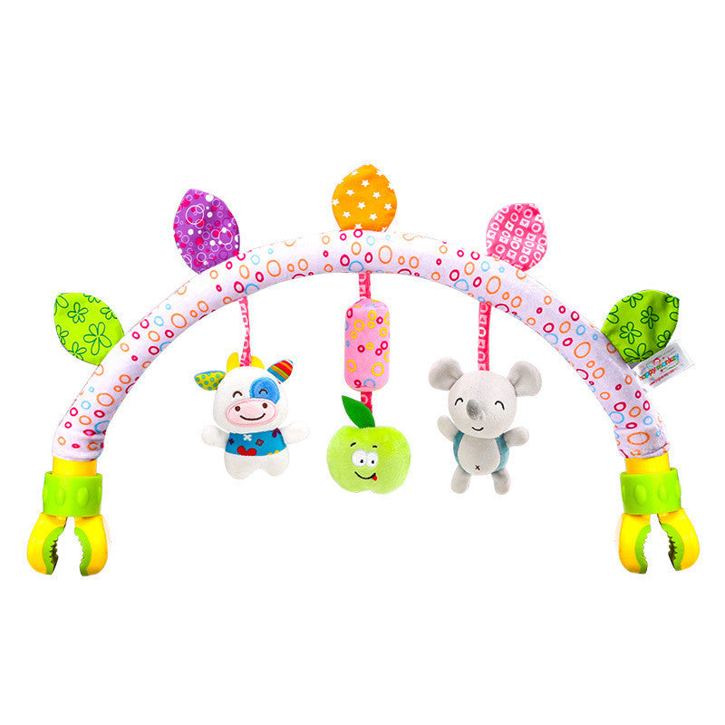 Cute Animal Rattle Arch Crib Toy - TheToddly.com