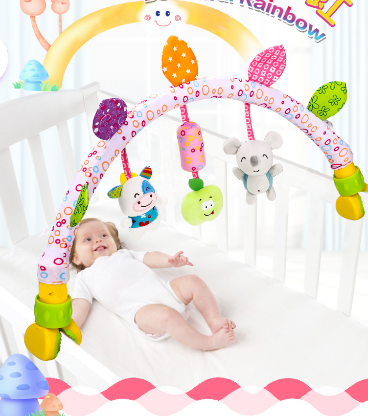 Musical Rattle Toy for Infant Baby Crib Stroller Car Seat