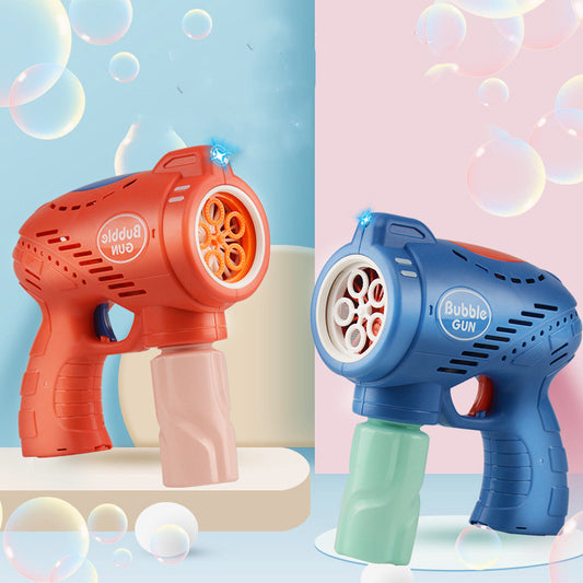 Pistolet souffleur à bulles électrique à cinq trous pour enfants