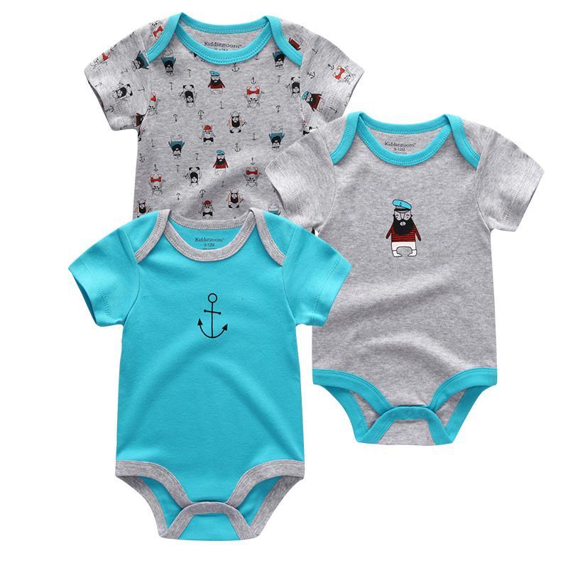 Bodysuit for Baby Boys Bodysuit for Newborn Bodysuit Rompers Baby Girl Clothes Girls Clothing Unisex 0-12M Baby Boy Clothes Newborn Clothes short-sleeved Bodysuit - Thetoddly