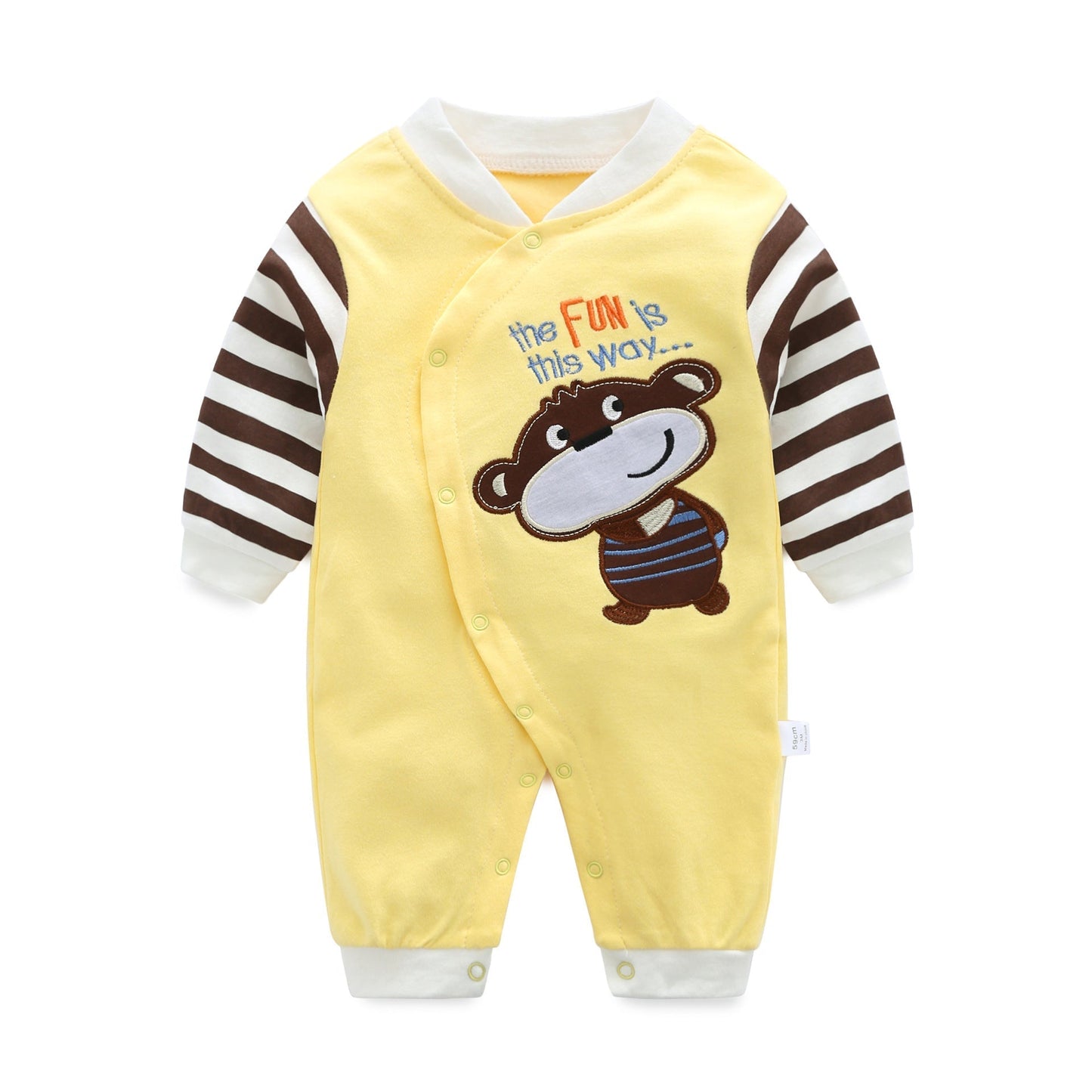 Copy of Cute Design Long-Sleeve Baby Rompers Kids OutfitsThe Toddly