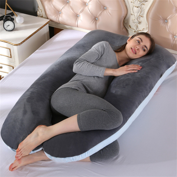 U Shaped Pregnancy Pillow Maternity Sleeping Cushion Side Sleepers