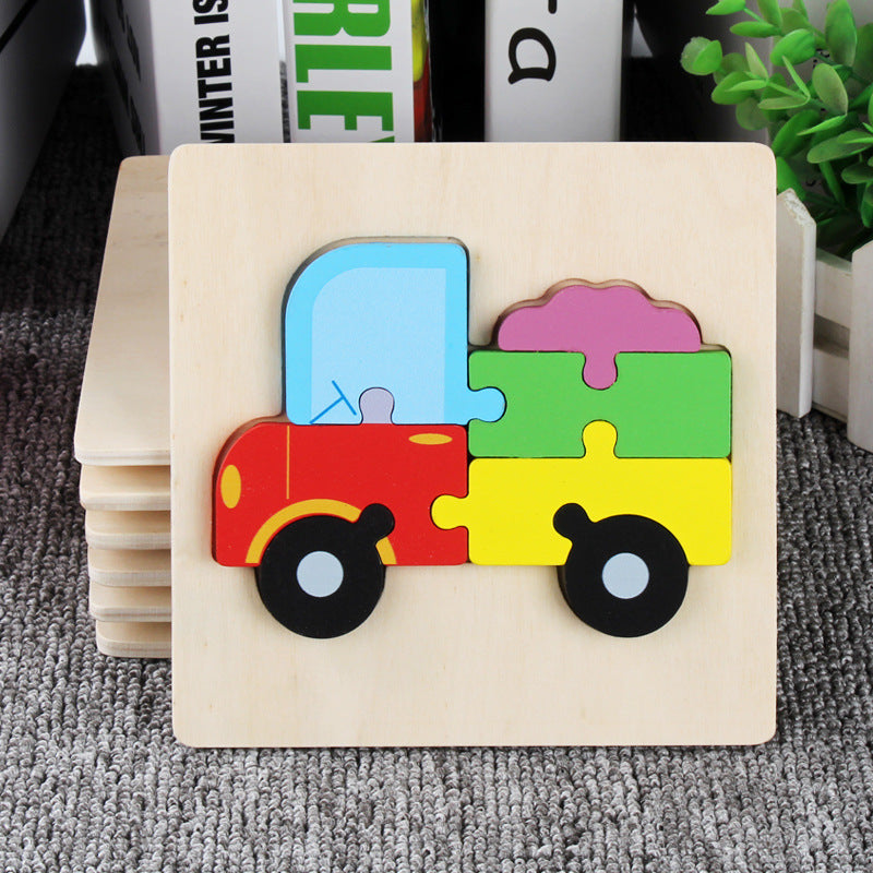 Mini 3D Block Puzzles for Toddlers Educational Toys for Kids