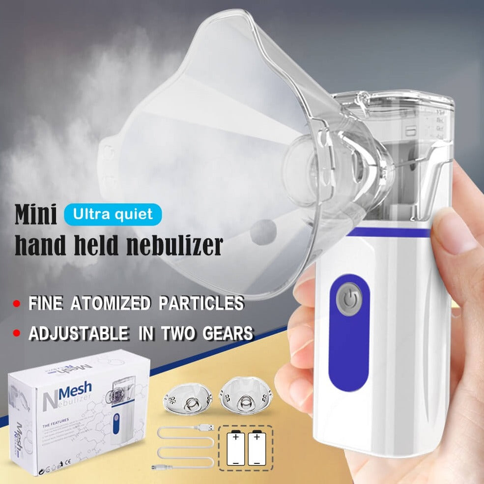 Ultrasonic Portable Handheld Nebulizer for Kids & Adults