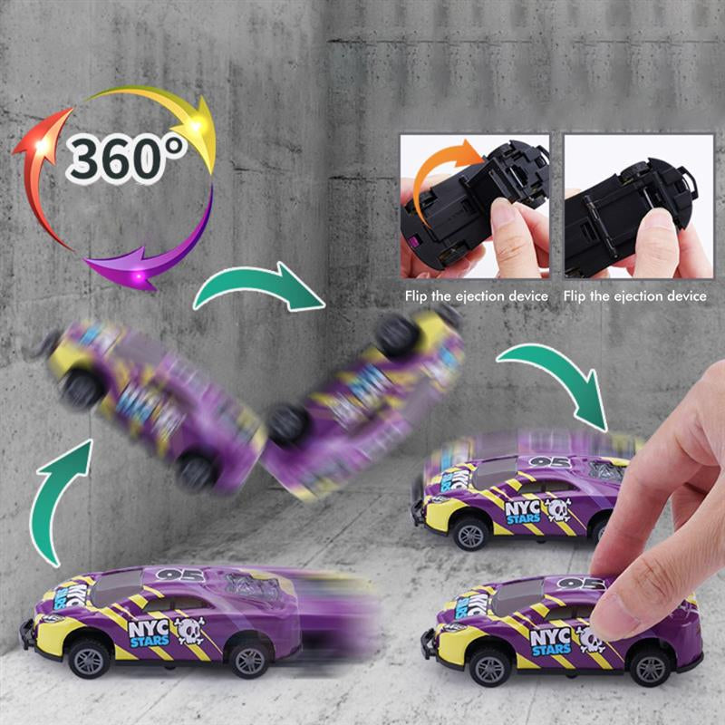 CrazyMetals Flip Stunt Alloy Toy Car