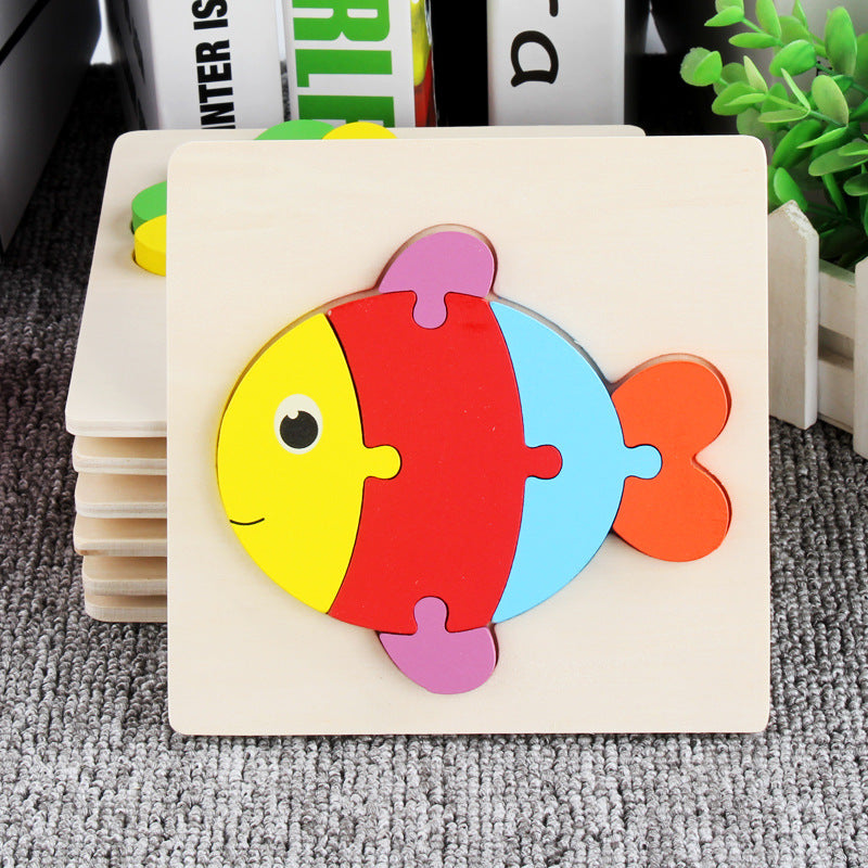 Mini 3D Block Puzzles for Toddlers Educational Toys for Kids